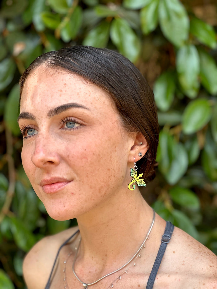 Fairy Dragon Earrings