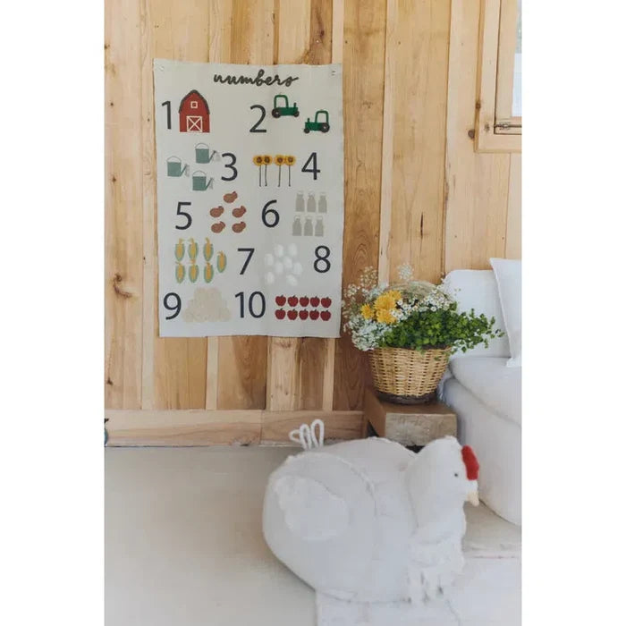 Farm Chicken Pouf - Rugs by Roo