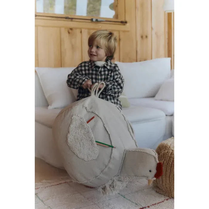 Farm Chicken Pouf - Rugs by Roo