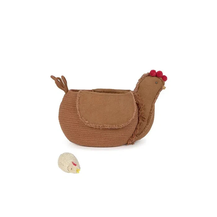 Farm Chicken Toffee Basket - Rugs by Roo