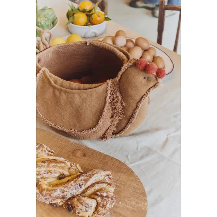 Farm Chicken Toffee Basket - Rugs by Roo