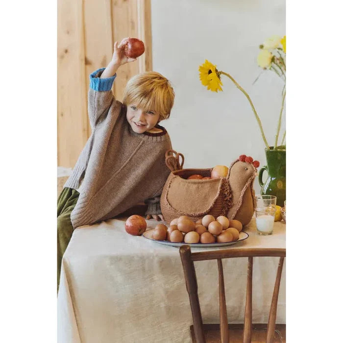 Farm Chicken Toffee Basket - Rugs by Roo