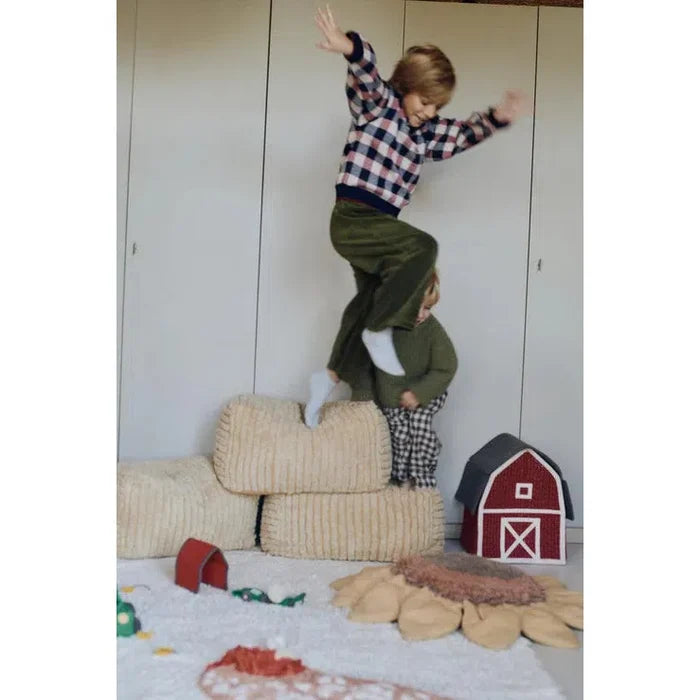 Farm Haystack Pouf - Rugs by Roo
