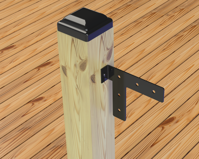 Fence Panel Installation Bracket - Madison Iron and Wood