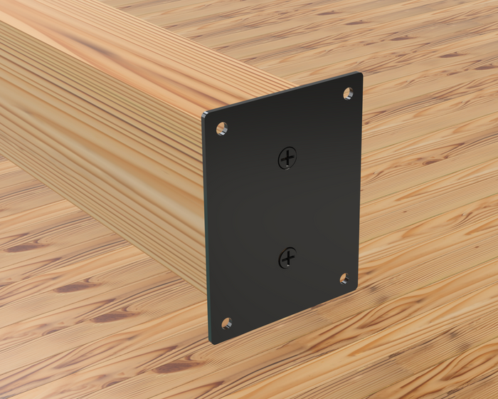 Fence Railing Installation Bracket - Madison Iron and Wood
