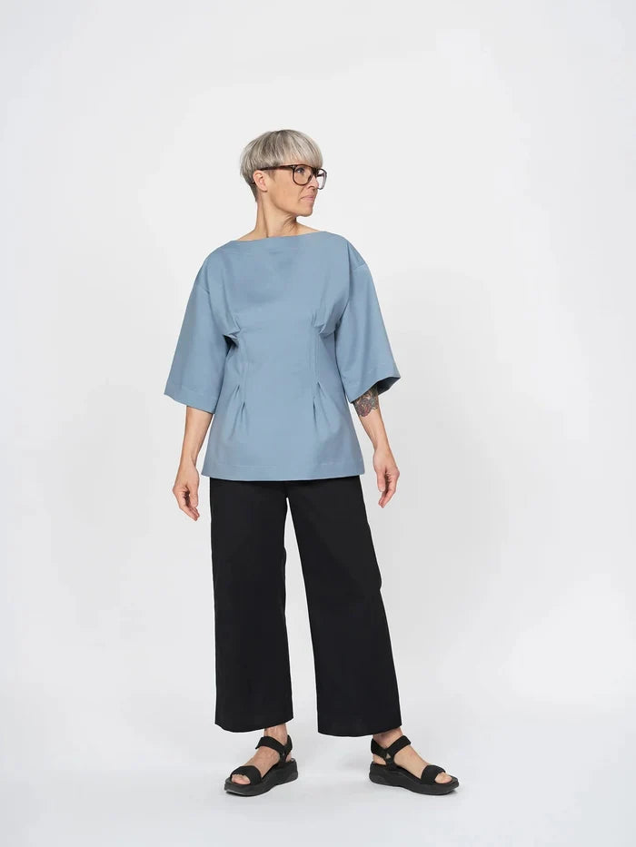 Fitted Waist T-Shirt Pattern - The Assembly Line - Simplifi Fabric