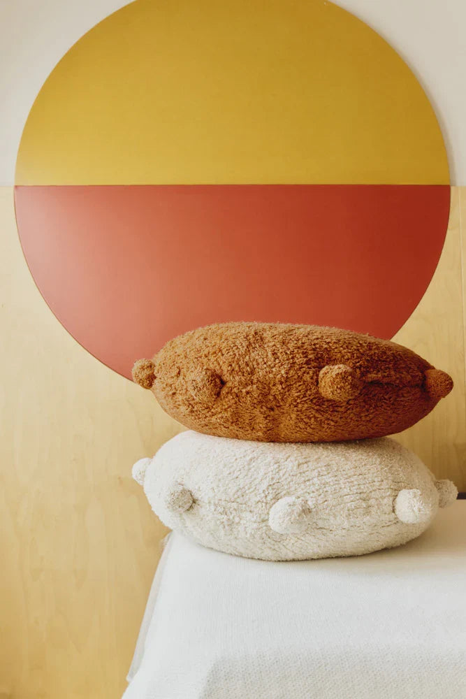 FLOOR CUSHION BUBBLY NATURAL - Rugs by Roo