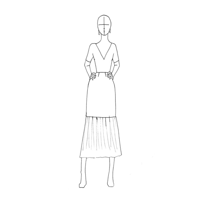 Florence Skirt Sewing Pattern - Size Me - Simplifi Fabric