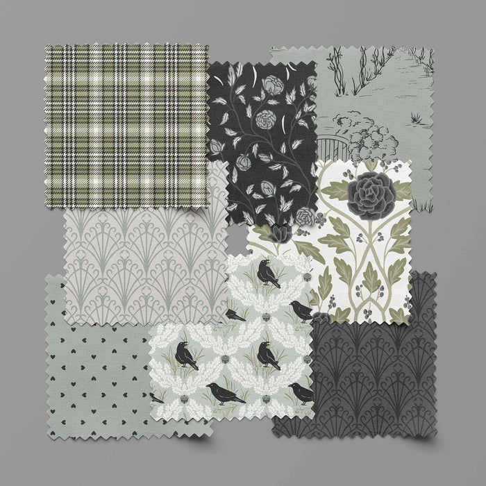 Keeping Watch - Dusk - Twilight Reverie - Lisee Ree Designs - Cloud 9 Fabrics - Poplin - Simplifi Fabric