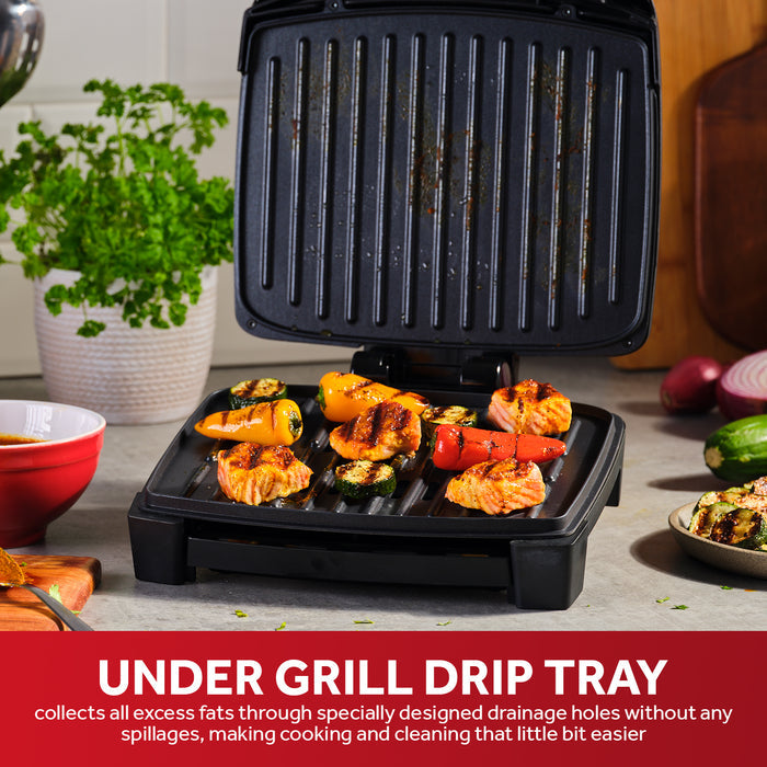 George Foreman Medium Immersa Grill - Black | 28310