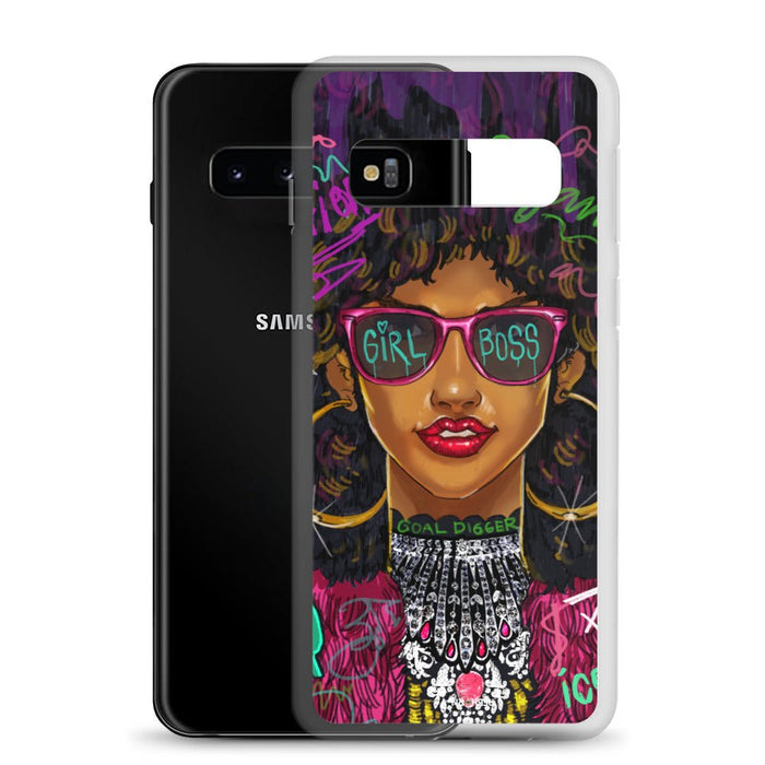 Girl Boss Samsung Case - REBHORN DESIGN