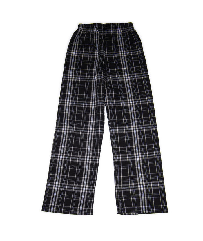 Girls Kamaji Ombre Letters Plaid Camp Flannel Pant Distressed/seasonal accessories Frankie's Exclusives