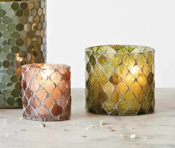 Glass Mosaic Tealight/Votive Holders