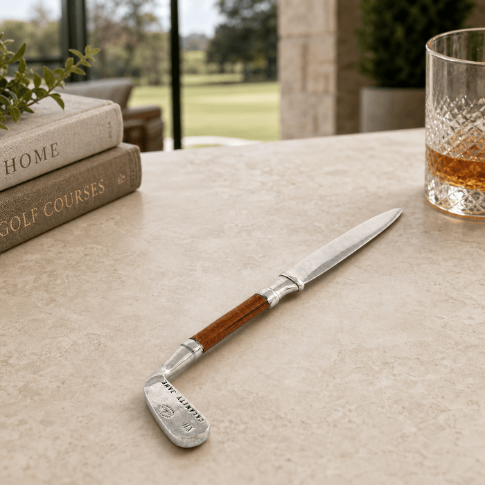 Golf Club Pewter Letter Opener 2