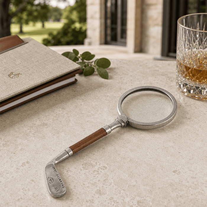 Golf Club Pewter Magnifier 2