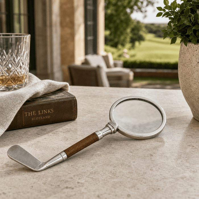Golf Club Pewter Magnifier 3