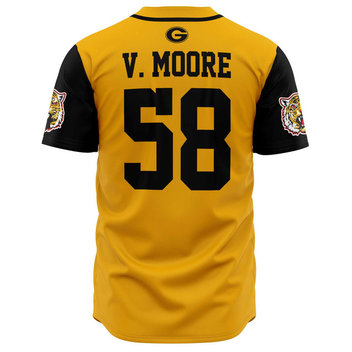 Grambling Tigers baseball jersey  v4361