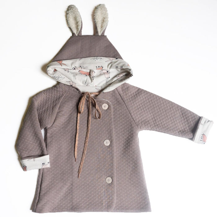Grand'Ourse Cardigan & Jacket Sewing Pattern - Kids 3/12Y - Ikatee - Simplifi Fabric