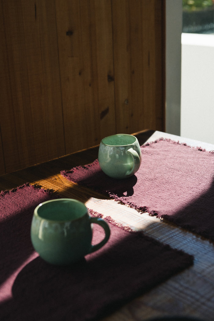 Handloom Placemat Marsala, Set of 4 - Rugs by Roo