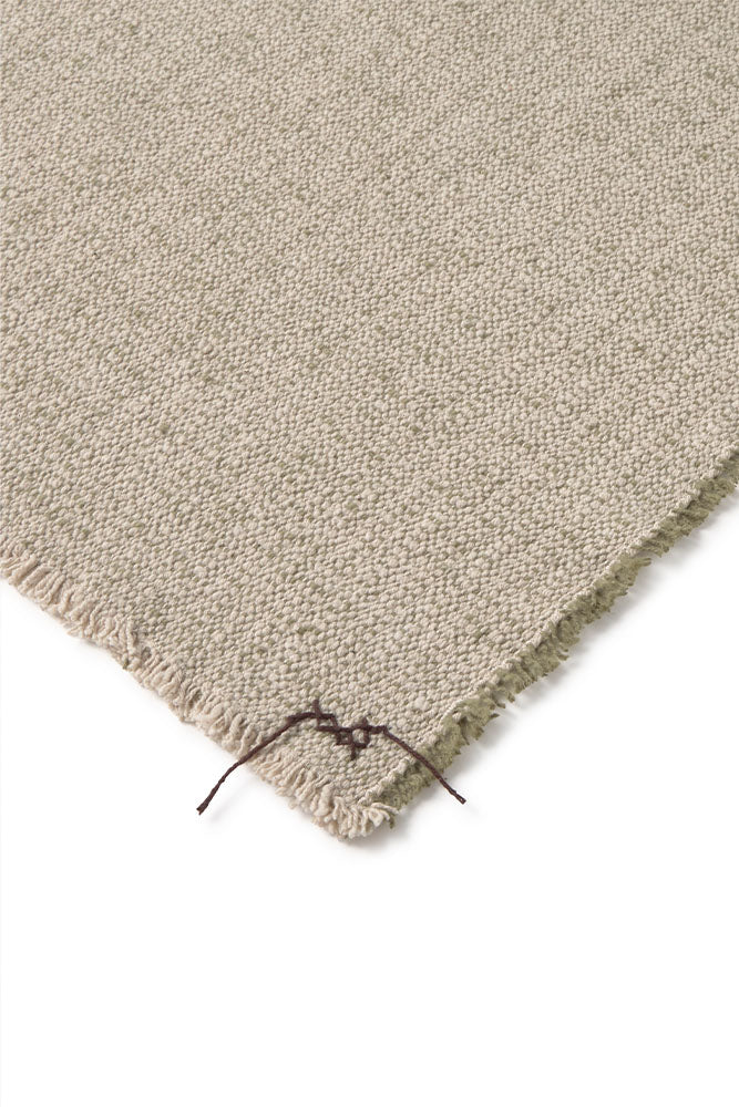 Handloom Placemat Natural and Kaki, Set of 4 - Rugs by Roo