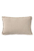 Handloom Rectangular Cushion Beige - Rugs by Roo