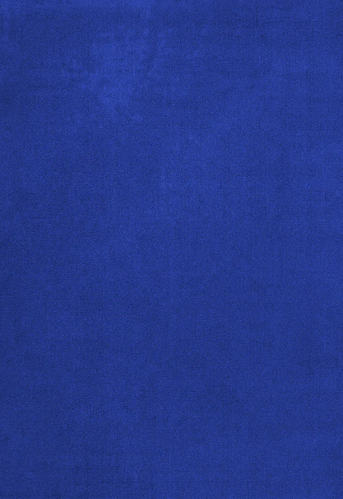 Haven Royal Navy Blue Solid Wool Area Rug