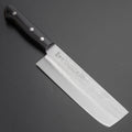 Hitohira Imojiya Kuma Blue #2 Nashiji Tsuchime Nakiri 160mm Pakka Handle (No Bolster) - HITOHIRA