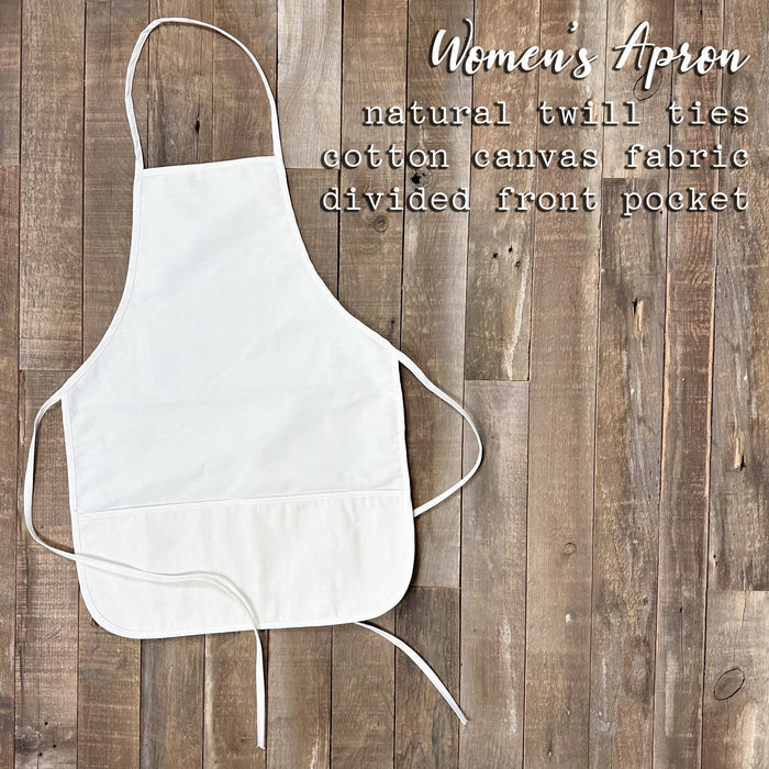 Hydrangeas and Lemons - Summer Women's Apron