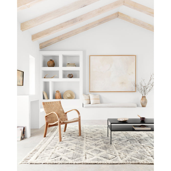Rugs by Roo Loloi Hygge Smoke Taupe Area Rug in size 2' 0" x 3' 0"