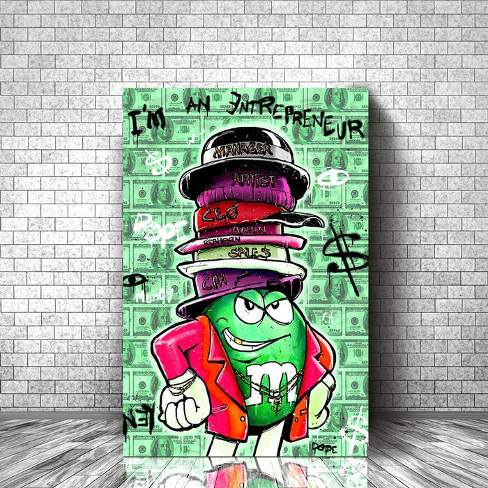 20 x 16 - Small / Gallery Wrap / Color 1