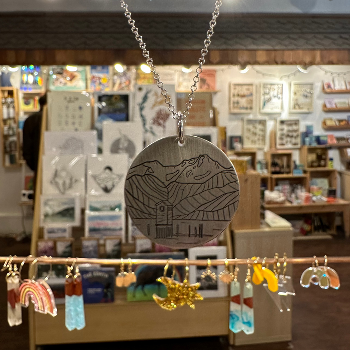 Juneau Pumphouse Round Necklace