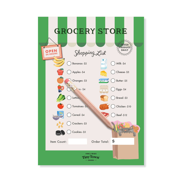 Inklings Tiny Town™ Play Notepad - Grocery Store