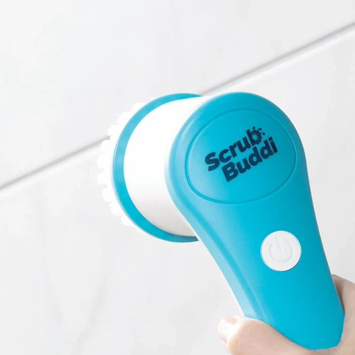 JML Scrub Buddi Electric Cleaning Brush - White & Blue | A002330 from JML - DID Electrical