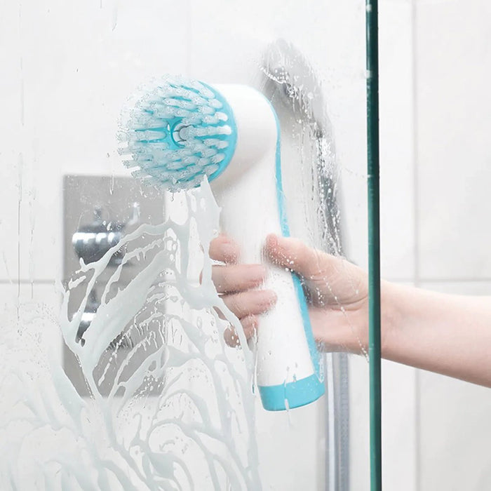 JML Scrub Buddi Electric Cleaning Brush - White & Blue | A002330 from JML - DID Electrical