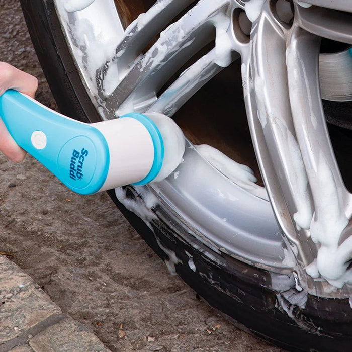 JML Scrub Buddi Electric Cleaning Brush - White & Blue | A002330 from JML - DID Electrical