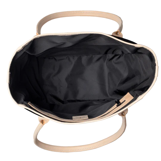 Jon Hart Medium Holiday Tote Bag -Black