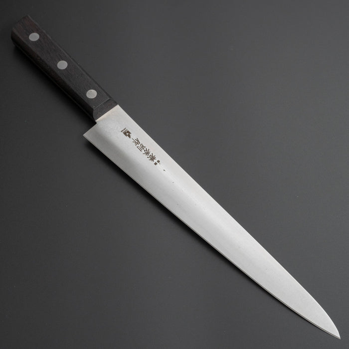 Kanehide Bessaku Stainless Sujihiki 270mm Rosewood Handle - HITOHIRA