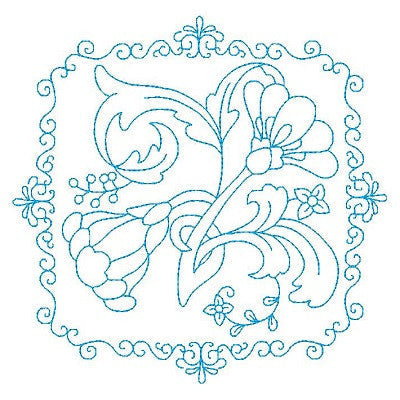 Les Fleurs Belle Biazze Quilt Blocks - Set 2 - Embroidery Tree
 - 5