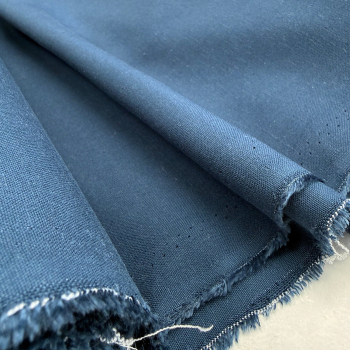 Linen + Viscose + Cotton Mix - Blue Lagoon - Simplifi Fabric