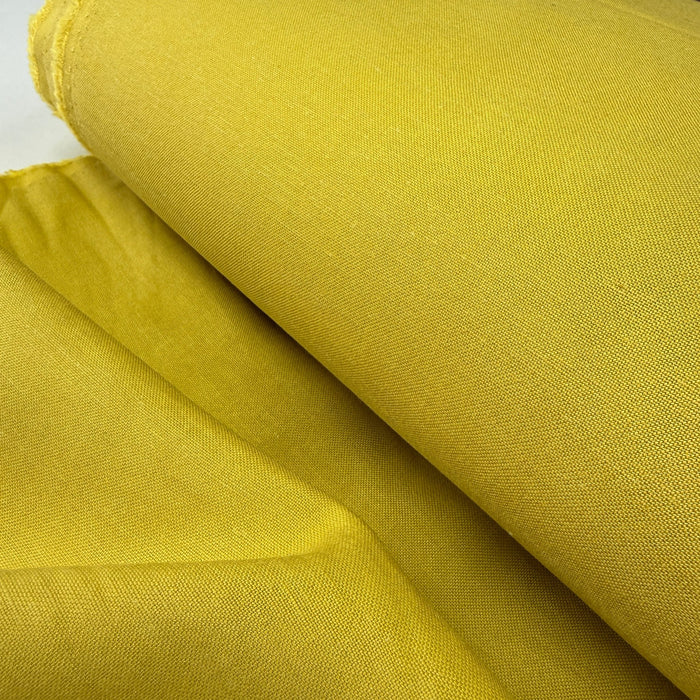 Linen + Viscose + Cotton Mix - Ochre - Simplifi Fabric