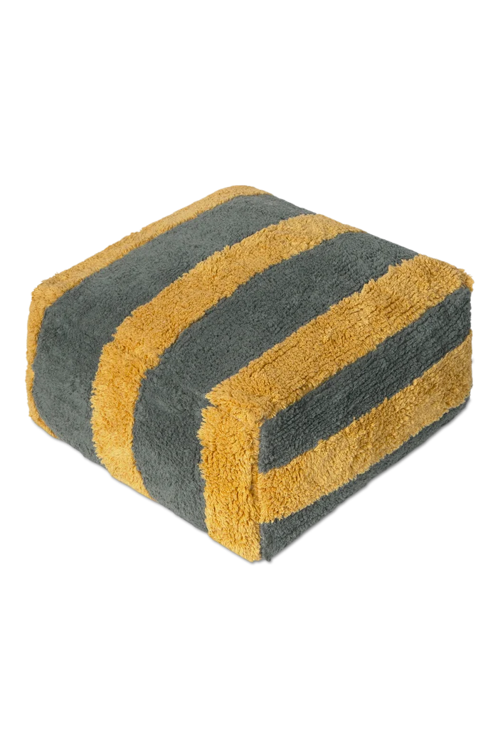 Lines Terrazzo Pouf