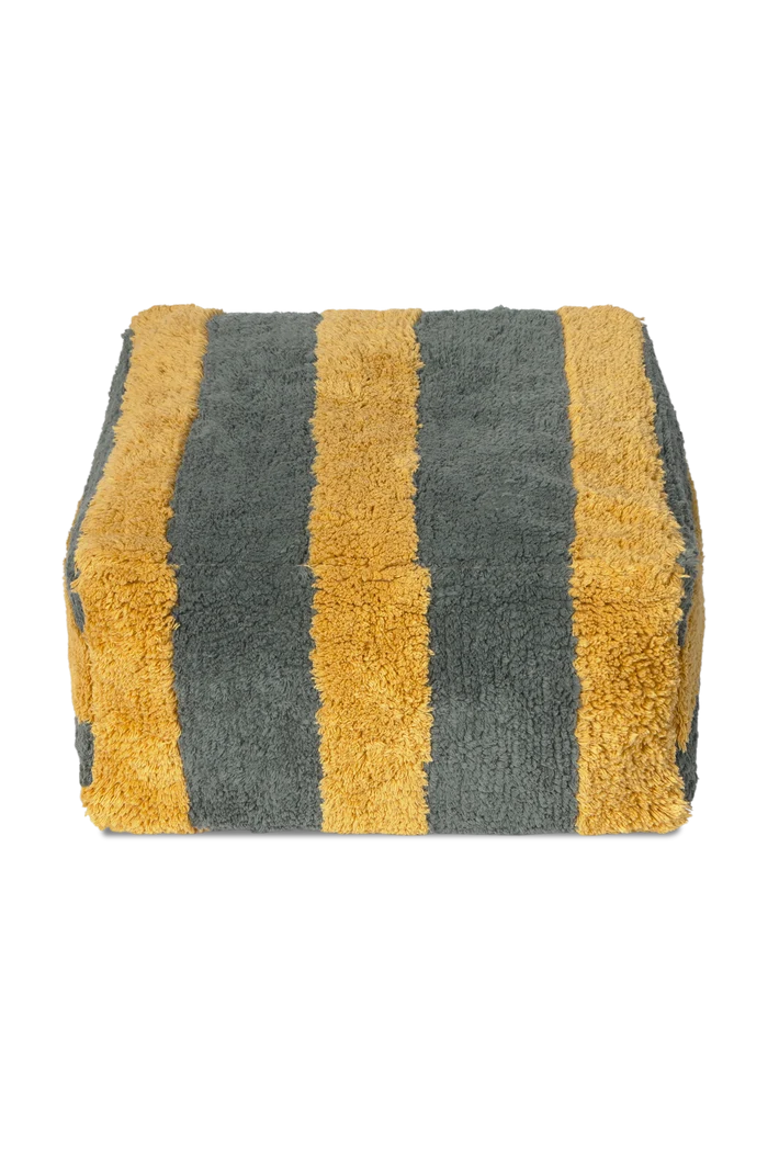 Lines Terrazzo Pouf