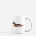 Longhaired Dachshund Coffee Mug