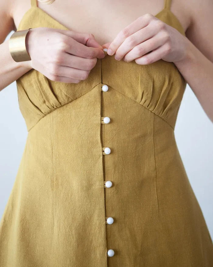 Lora Dress Sewing Pattern - True Bias - Simplifi Fabric