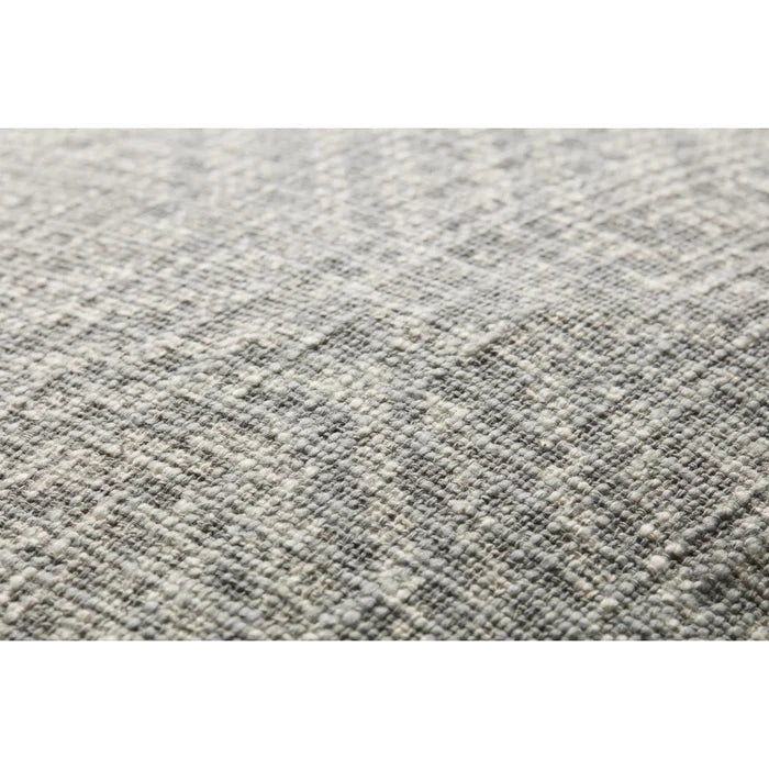 Lt Grey Tassel Cotton Pillow - Rugs by Roo