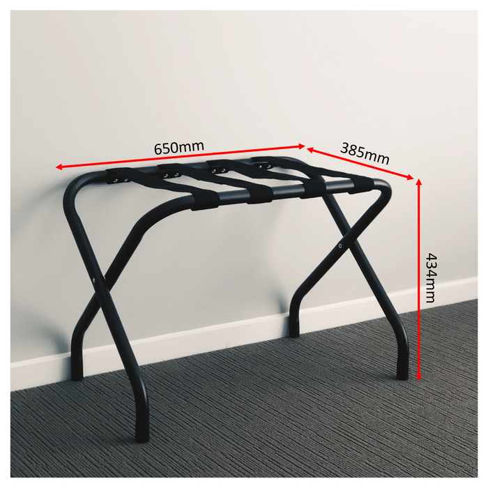 Luggage Rack - Black Powdercoated