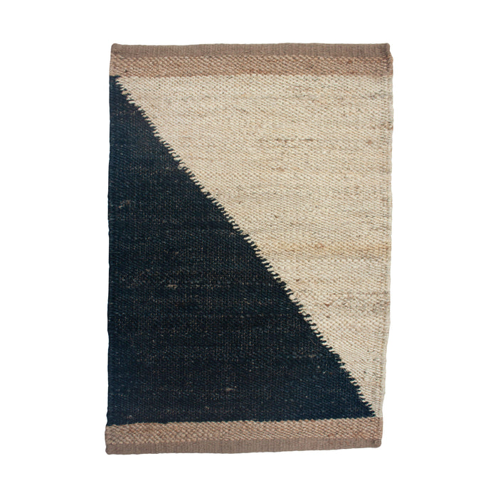 Rugs by Roo | Leah Singh Margeaux Black + White Jute Rug-H17MAR05