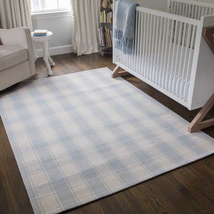 Rugs by Roo | Momeni Marlborough Charles Light Blue Area Rug-MARLBMLB-1LBL2030
