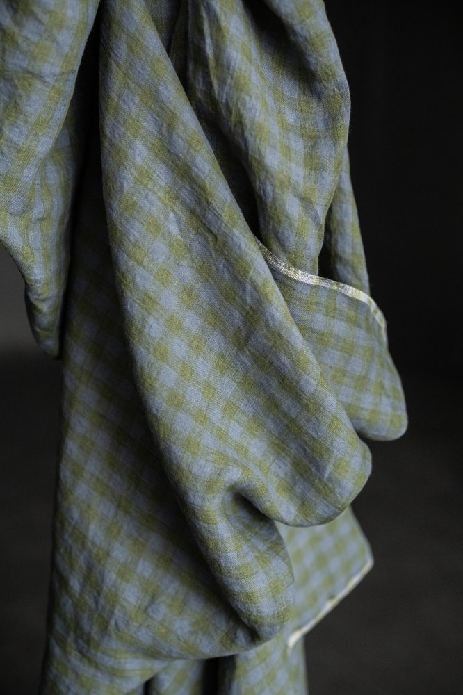 Meg Gingham Linen - European Import - Merchant & Mills - Simplifi Fabric