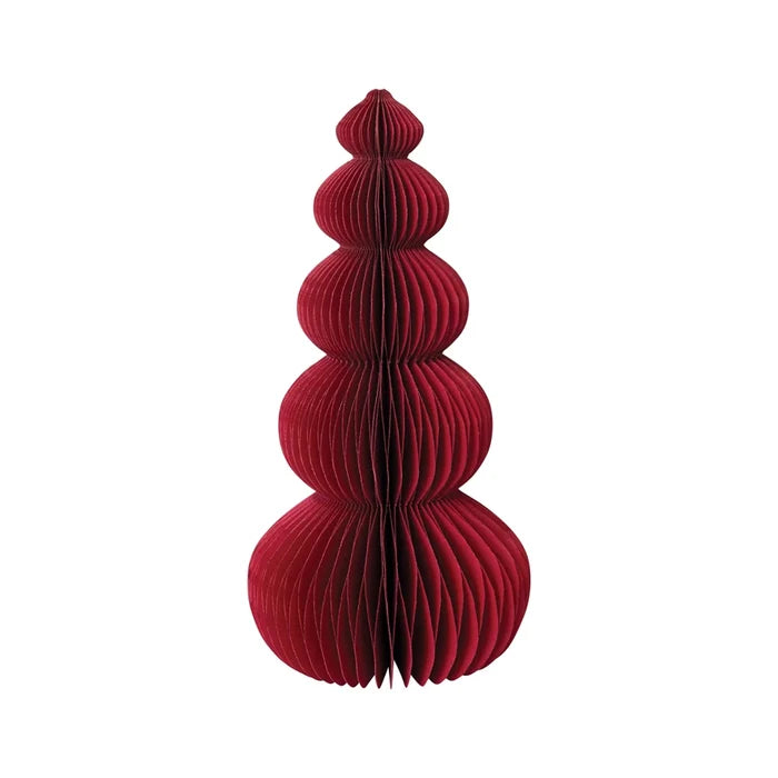 Merry Honeycomb Red Tree